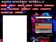 Tablet Screenshot of berniekenerson.com